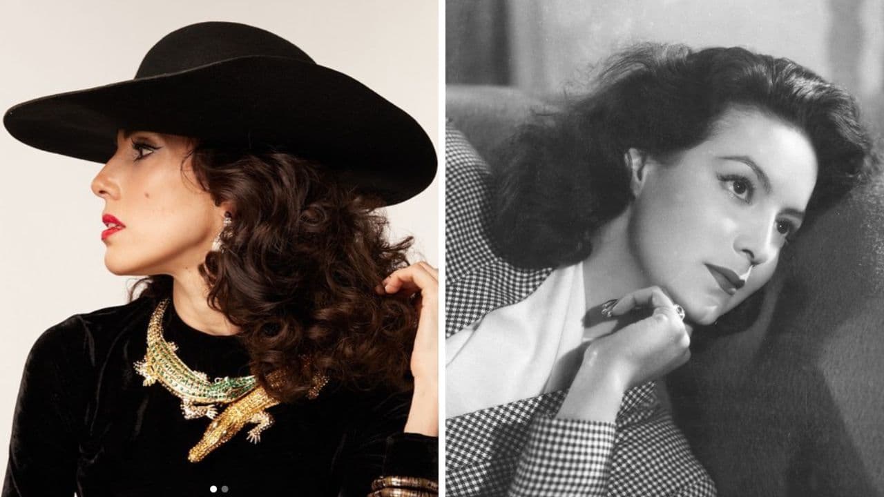 Así se está preparando Sandra Echeverría para la bioserie de María Félix
