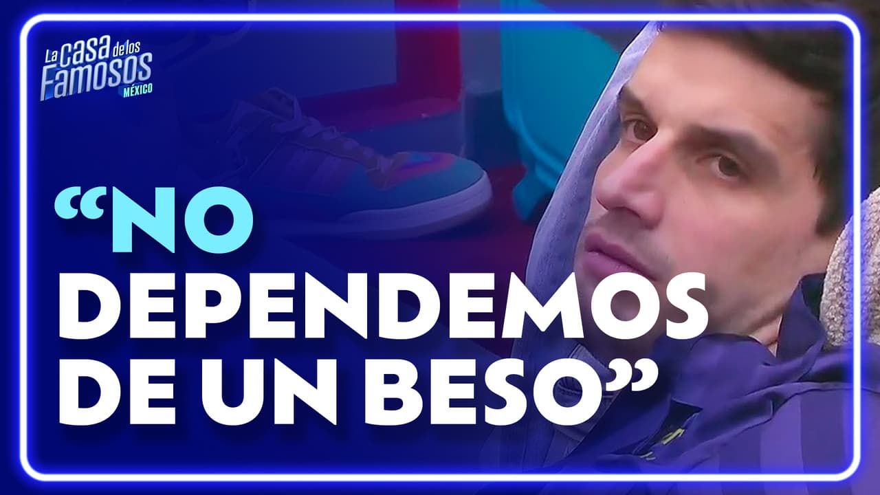 Adrián considera que Gomita exagera por el beso que le dio Agustín a Gala