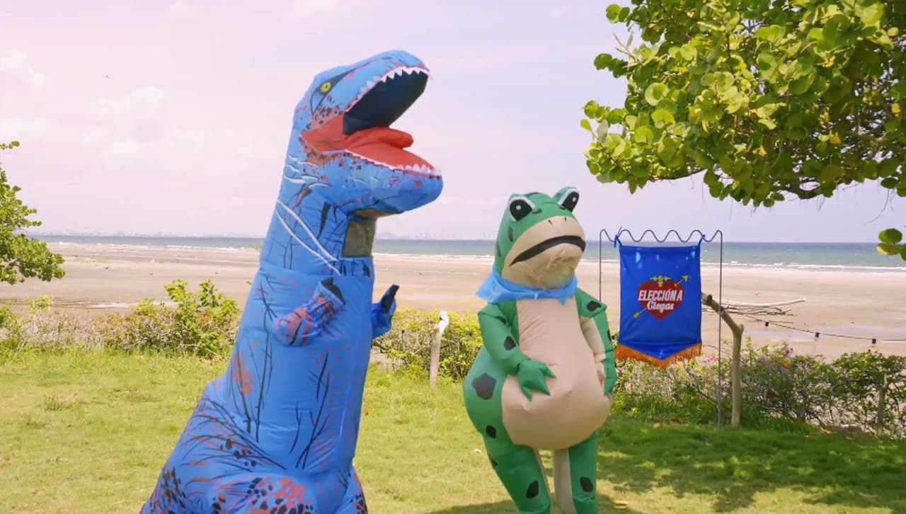 Duelo entre una rana y un dinosaurio en “Soltero Cotizado” definirá quién será la nueva pretendienta de Nicola