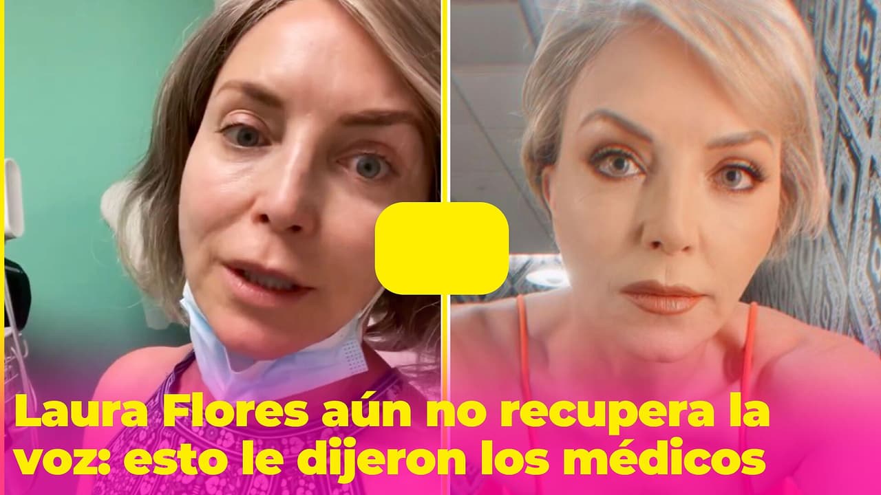 Laura Flores 'perdió la voz' y en un video mostró lo desesperada que está por su problema de salud