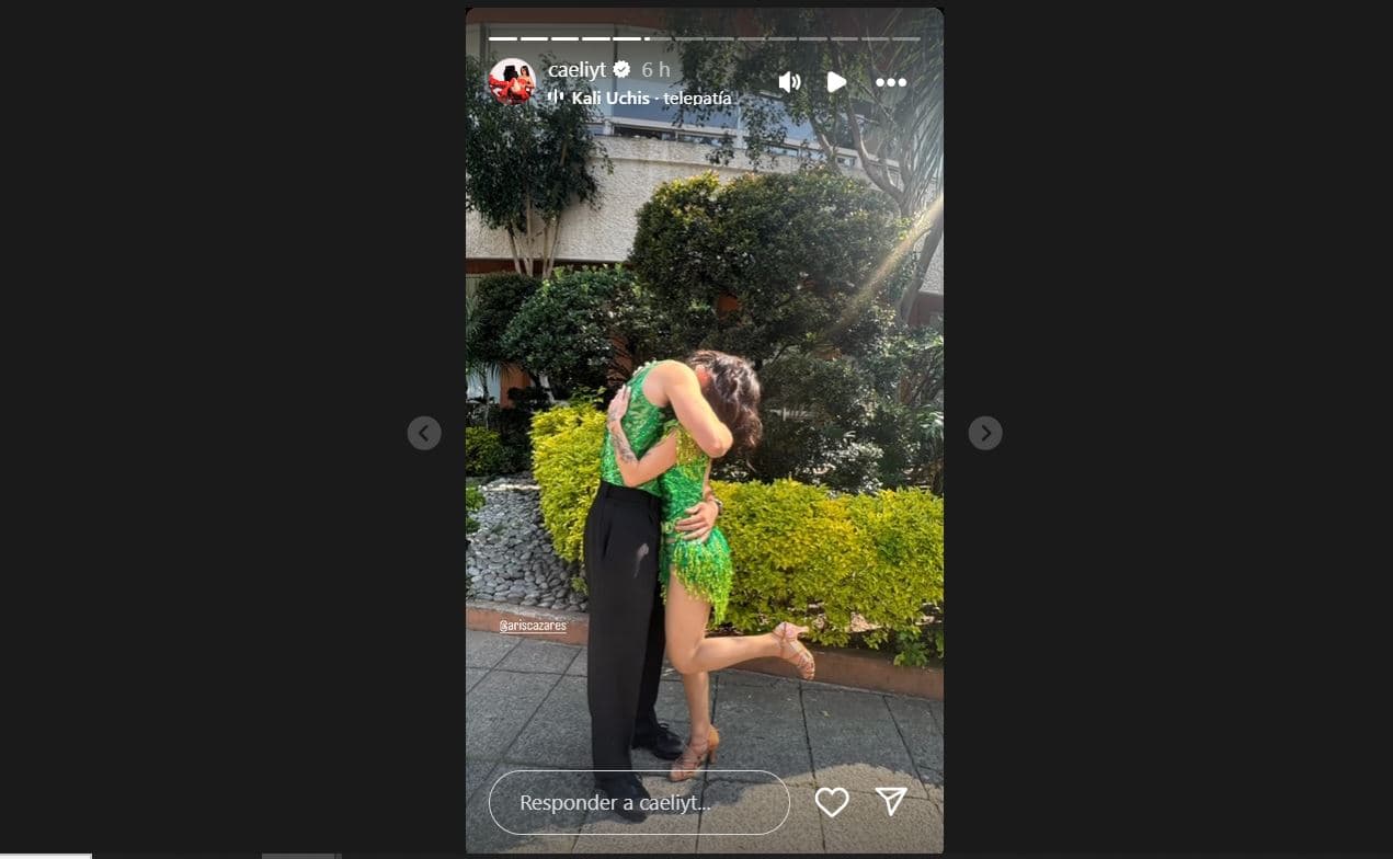 Captura historias de Instagram de Caeli