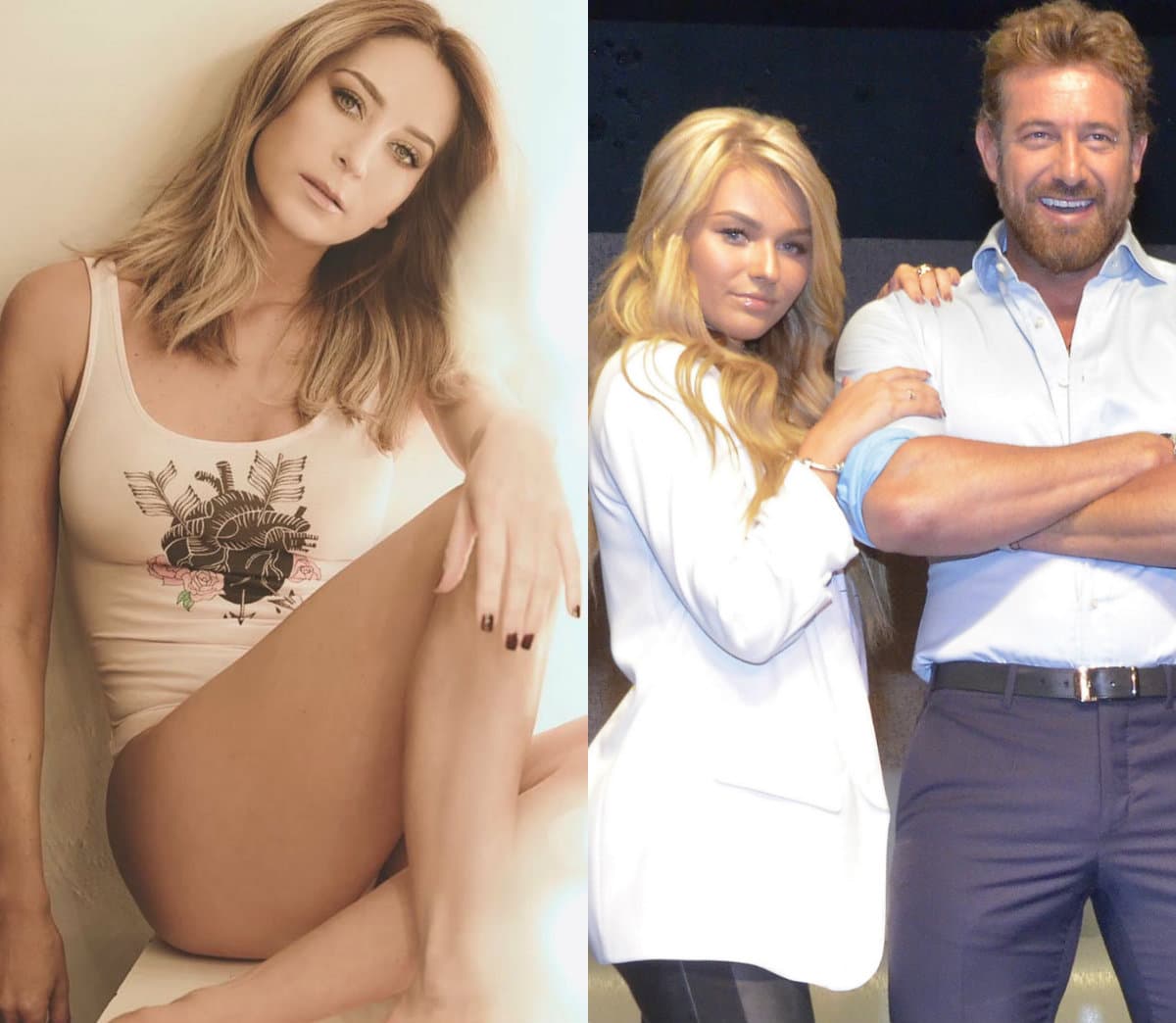 Geraldine Bazán habla sobre el tatuaje de Irina Baeva y Gabriel Soto