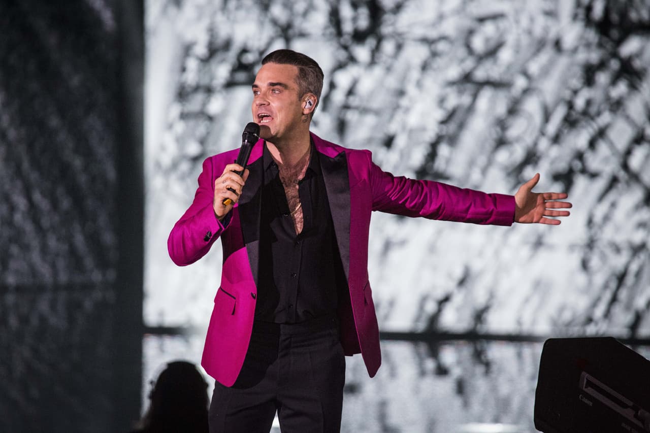 Robbie Williams en The X Factor Italia