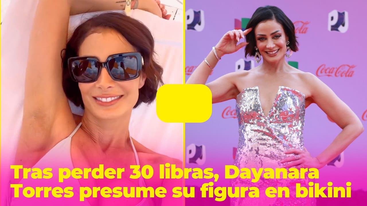 Tras perder 30 libras, Dayanara Torres presume su escultural figura en bikini