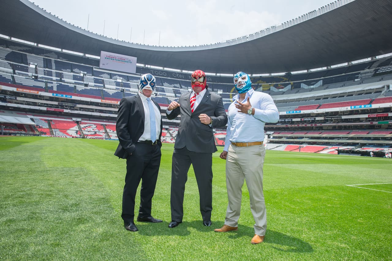 Atlantis, Euforia y Diamante Azul, del Consejo Mundial de Lucha Libre, apoyarán a los becarios de Jóvenes Construyendo el Futuro para que no desaprovechen su talento.