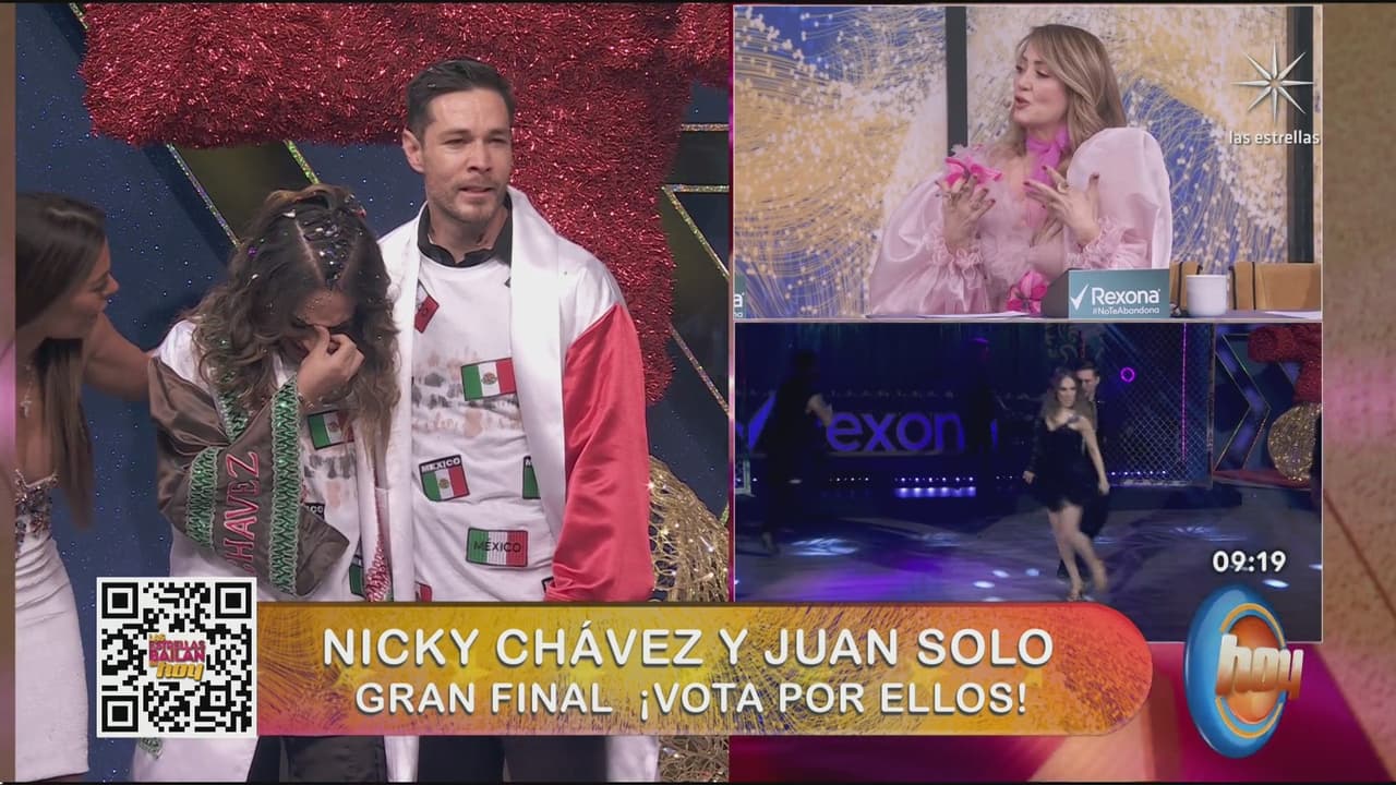 Nicky Chávez llora y conmueve a Andrea Legarreta