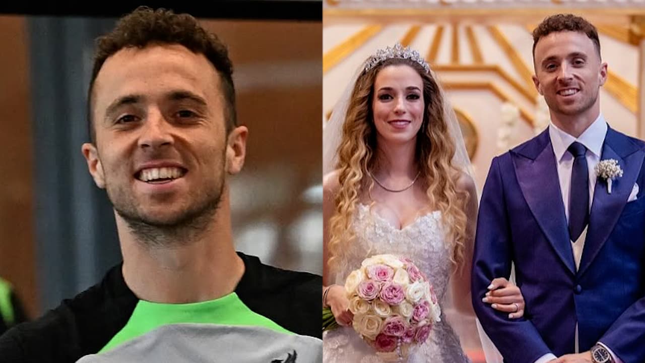 Futbolista Diogo Jota vivió uno de los momentos más felices antes de morir: así fue su boda