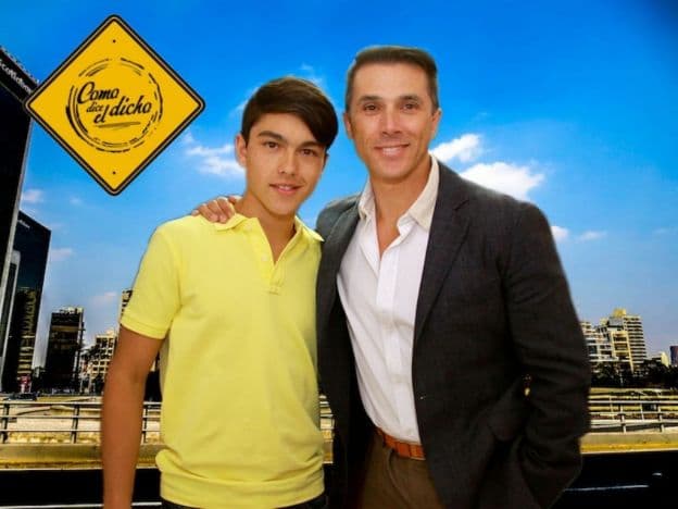 ¡Sergio Mayer Mori repite su debut en televisión con su papá!