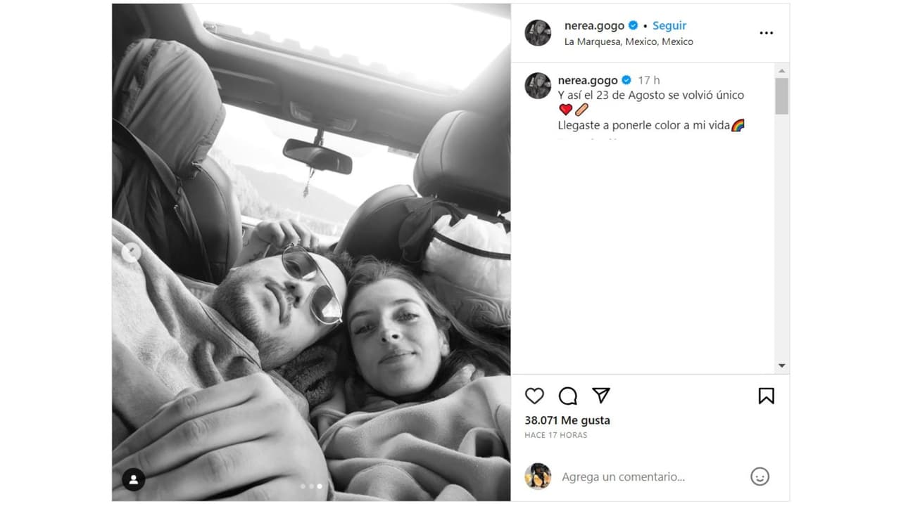 Nerea Godínez, novia de Octavio Ocaña hasta el día de su muerte, mostró a su nueva pareja.