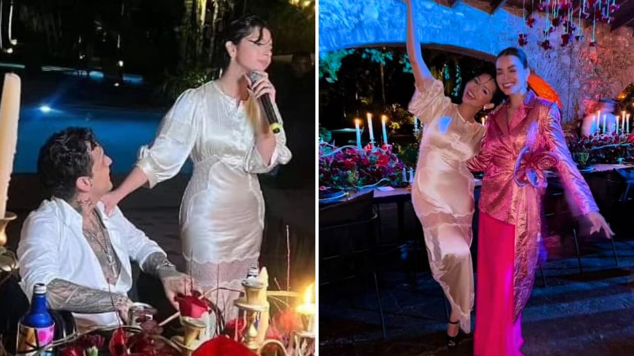 Vestido de novia de Ángela Aguilar