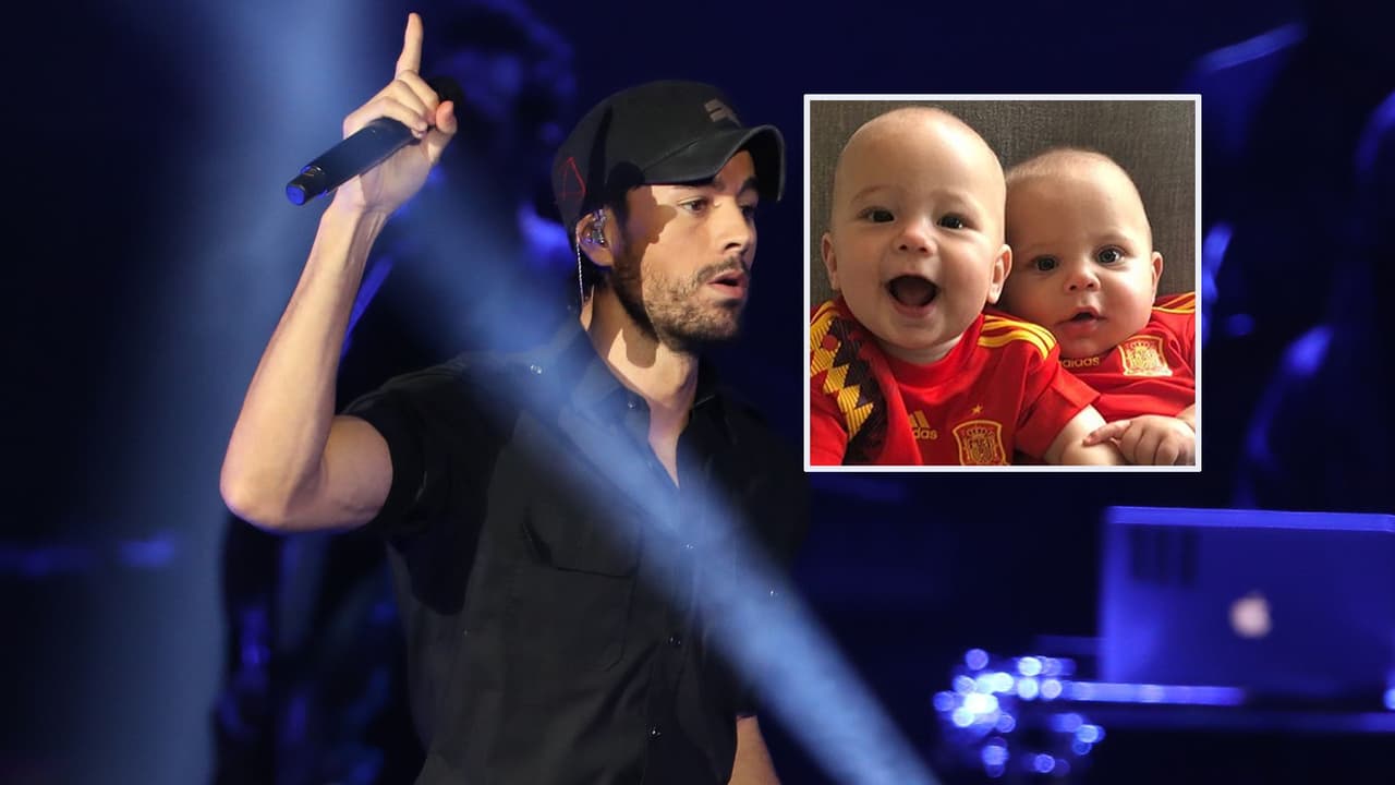 Nicholas y Lucy, los mellizos de Enrique Iglesias