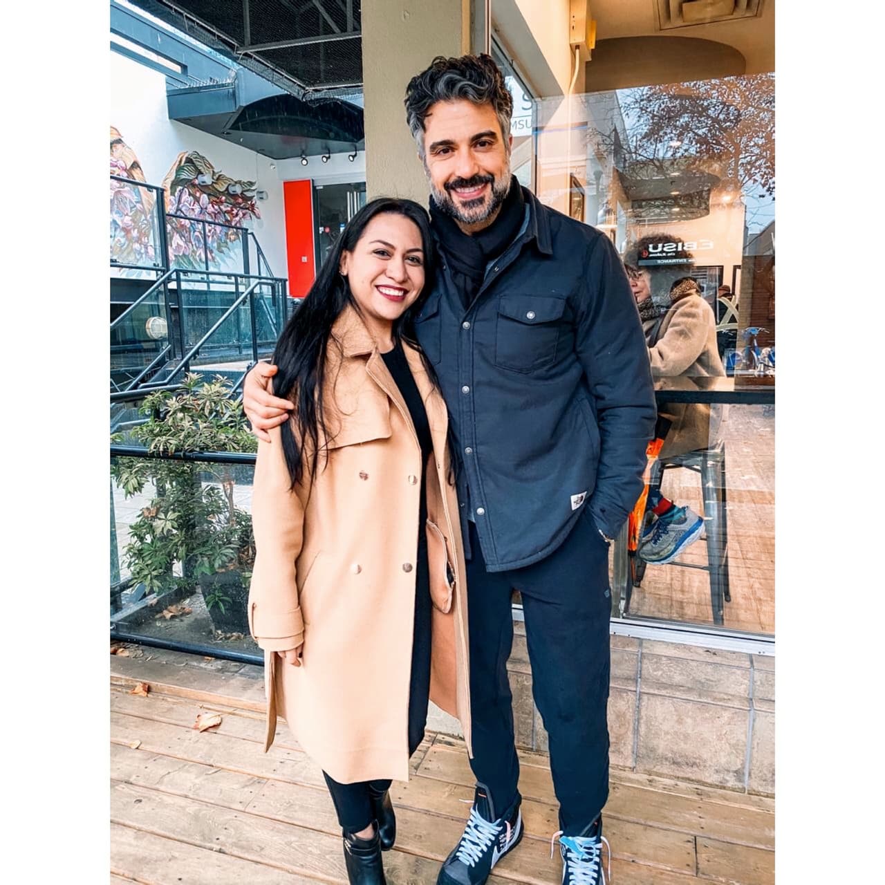 La fan compartió en redes la foto del encuentro.