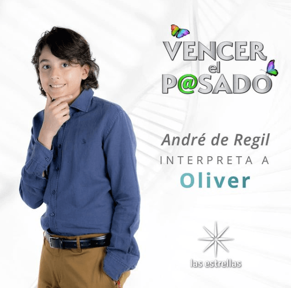 El pequeño André de Regil es 'Oliver'.
