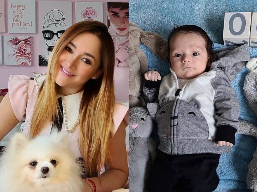 Sherlyn presume primer viaje a la playa con su hijo: “André se la ha pasado increíble”