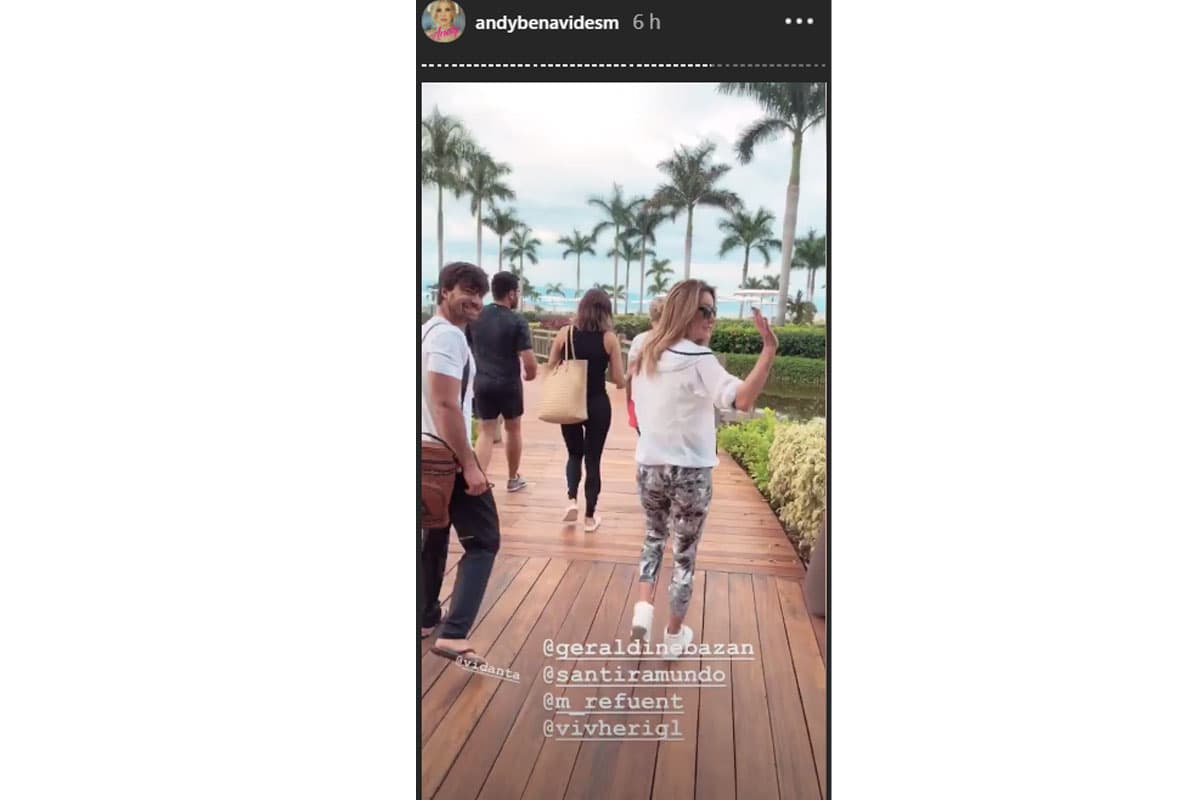 Geraldine Bazán y Santiago Ramundo ya no esconden que se están conociendo