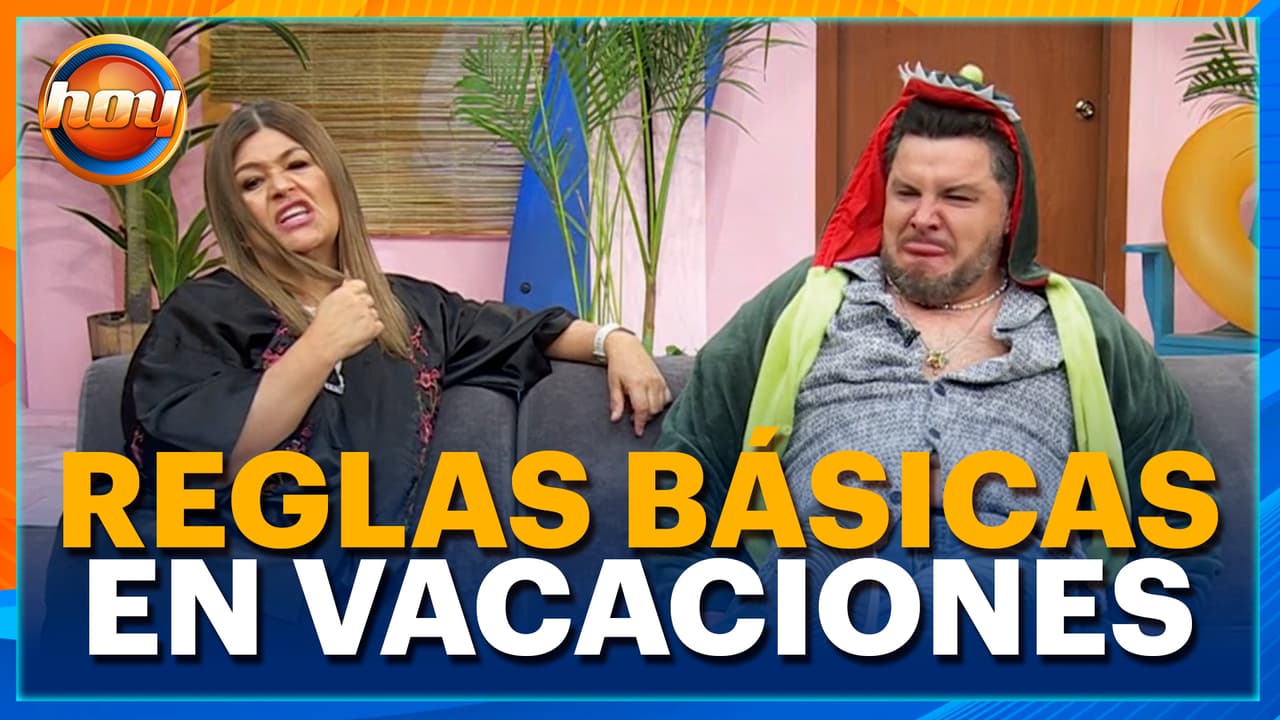 ¿Se vale poner reglas y límites a los niños en vacaciones?