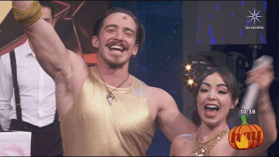 Caeli y Aristeo se colocan en primer lugar de Las Estrellas bailan en Hoy