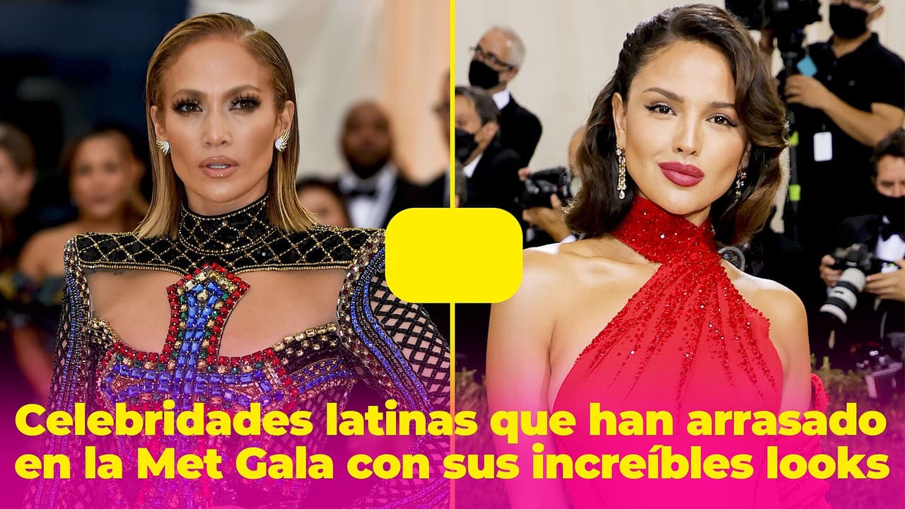 Celebridades latinas que han arrasado en la Met Gala con sus increíbles looks