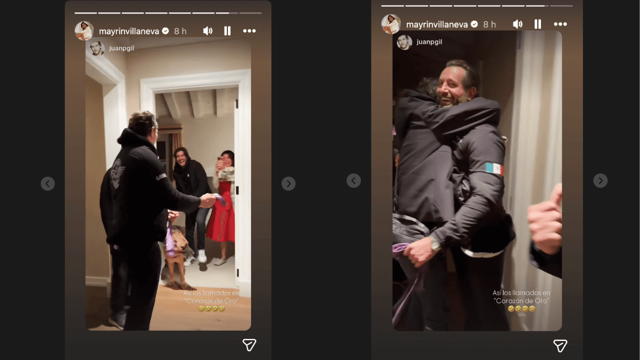 Mayrín Villanueva se ríe a carcajadas por broma a Gabriel Soto en ‘Corazón de Oro’; actor se lleva tremendo susto