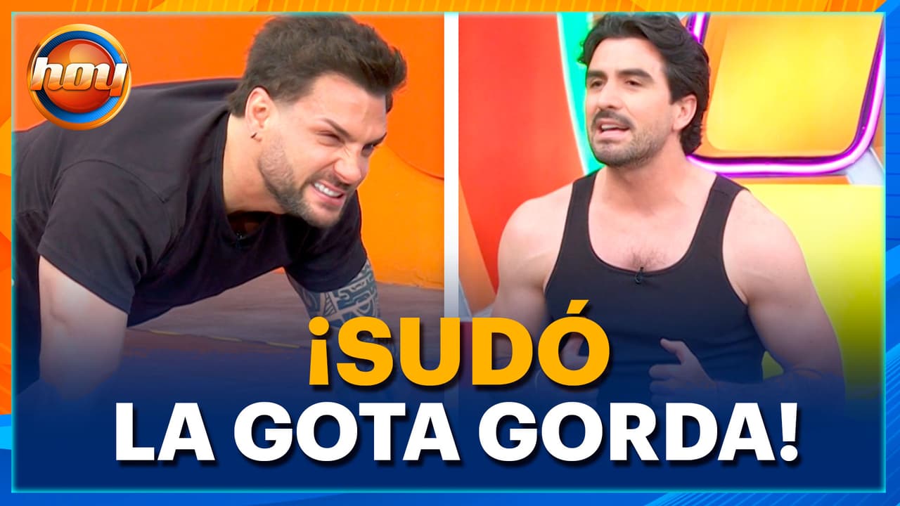 ¡Nicola al límite! Luis Carlos Origel lo lleva al EXTREMO con rutina para marcar los músculos