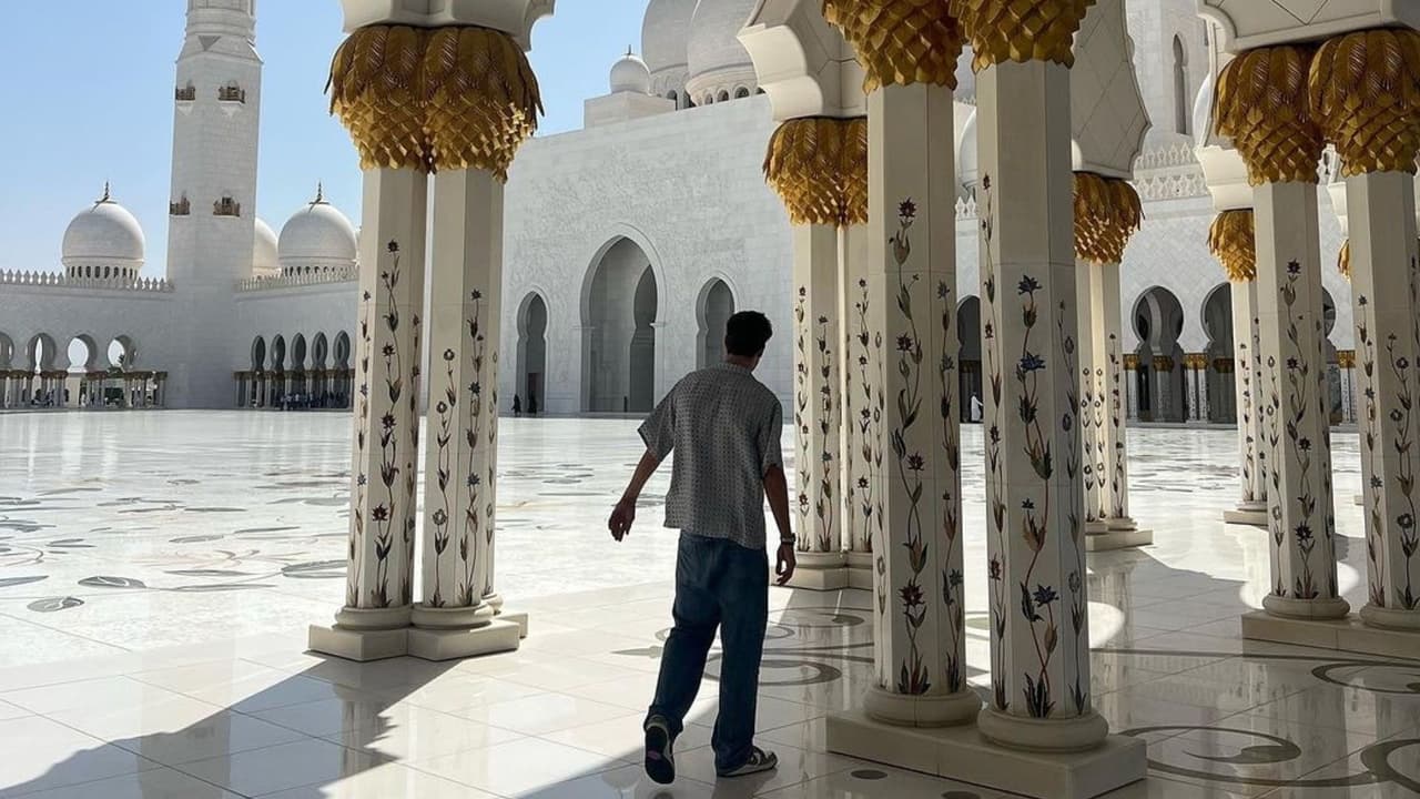 Gerard Piqué en Abu Dhabi