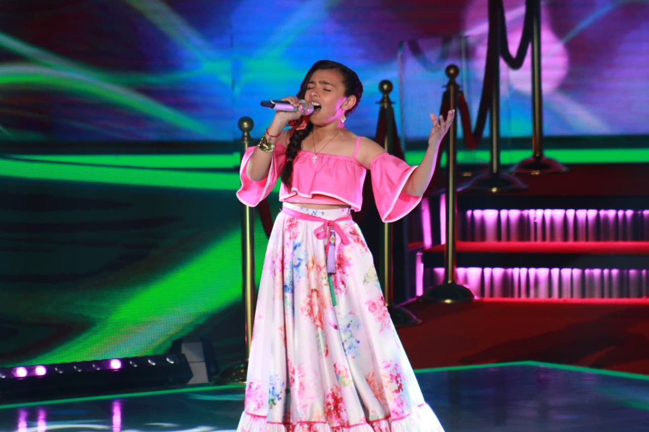 "Cucurrucucu Paloma" fue la canción que interpretó Anyelique Solorio.