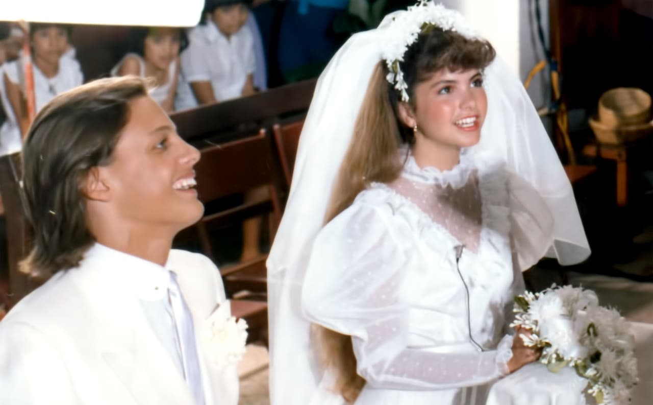 Luis Miguel y Lucero en escena de "Fiebre de amor"