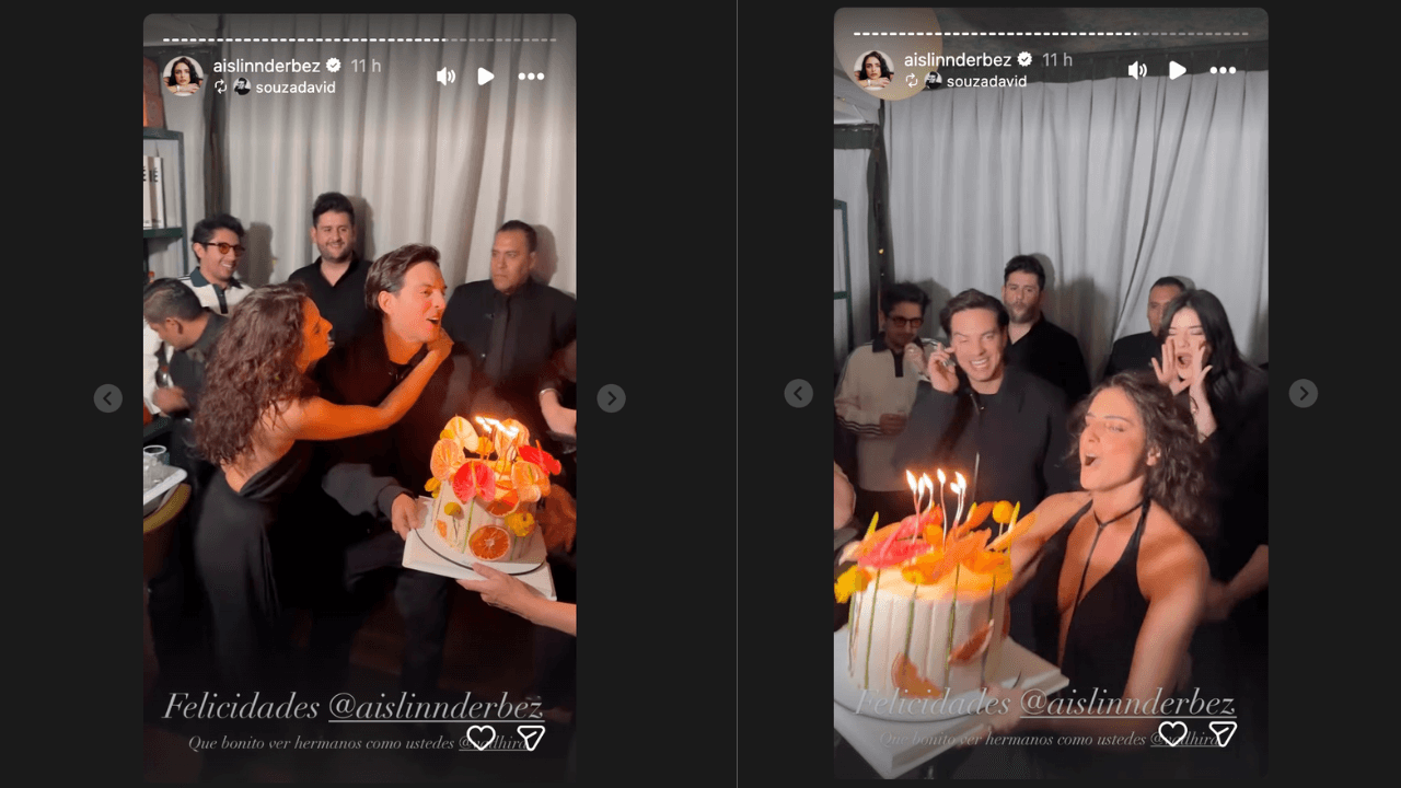 Aislinn Derbez celebra su cumpleaños con tremenda fiesta sin Mauricio Ochmann; recibe espectacular regalo