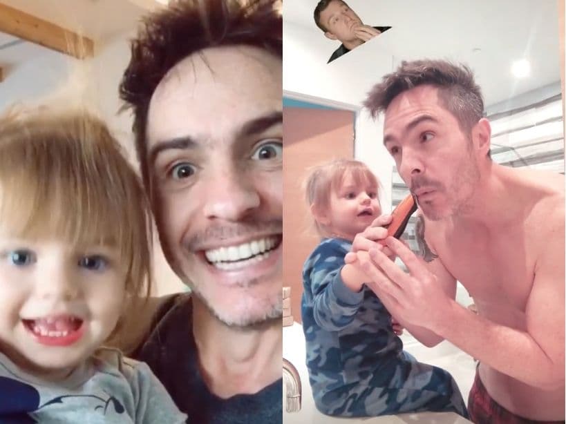 Además, mostró el debut de su pequeña en Tik Tok, hecho que los volvió tendencia en redes sociales y búsquedas de Internet.