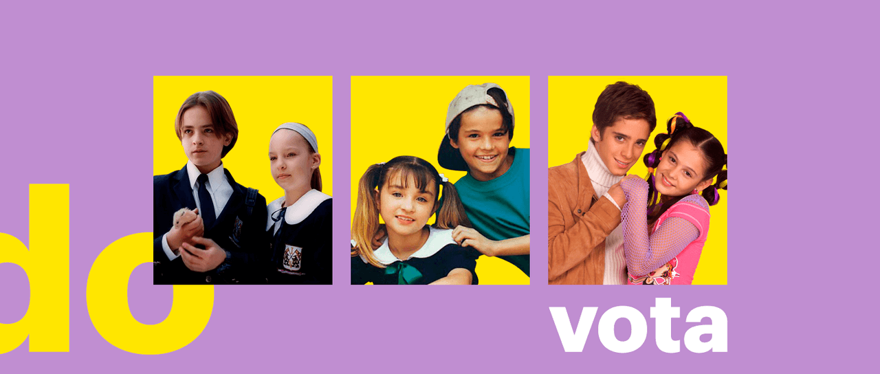 Vota AQUÍ por la pareja infantil más tierna de las telenovelas
