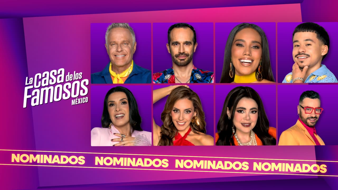 Ellos son los nominados de La Casa de los Famosos México