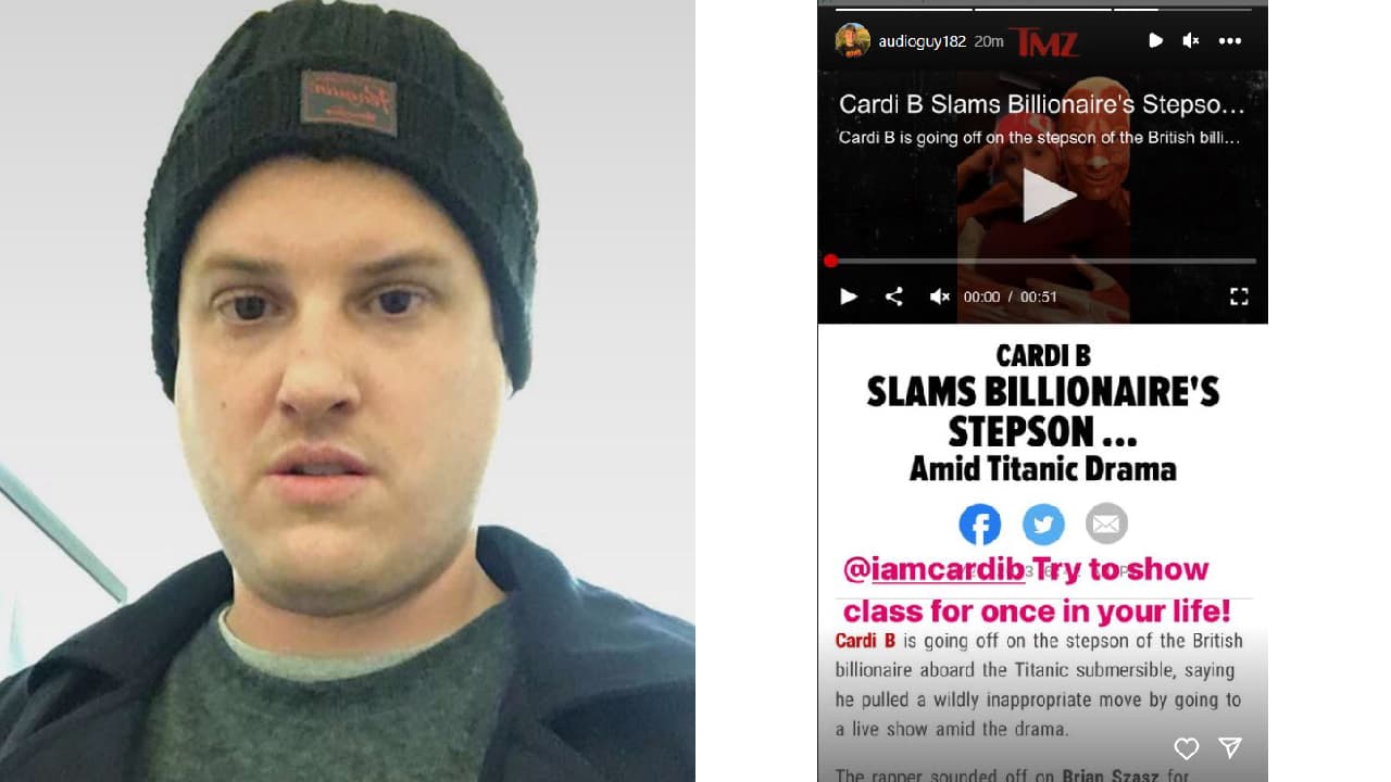 Brian Szasz respondió a Cardi B