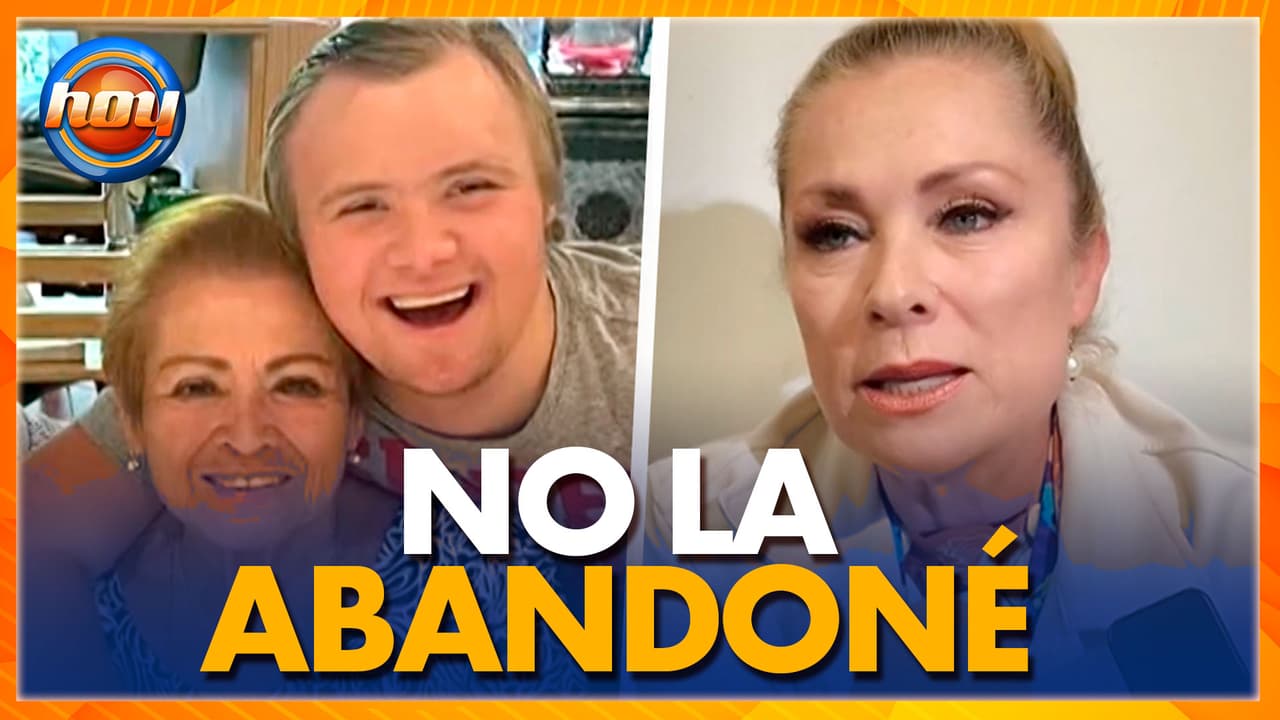 Leticia Calderón responde a críticas por llevar a su mamá a una casa de retiro