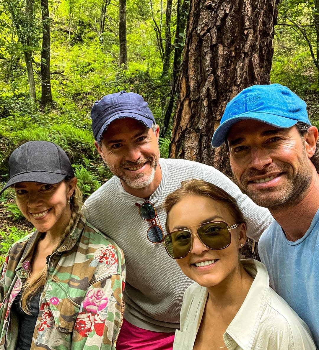 Fernanda Castillo y Erik Hayser pasaron un fin de semana con Angelique Boyer y Sebastián Rulli
