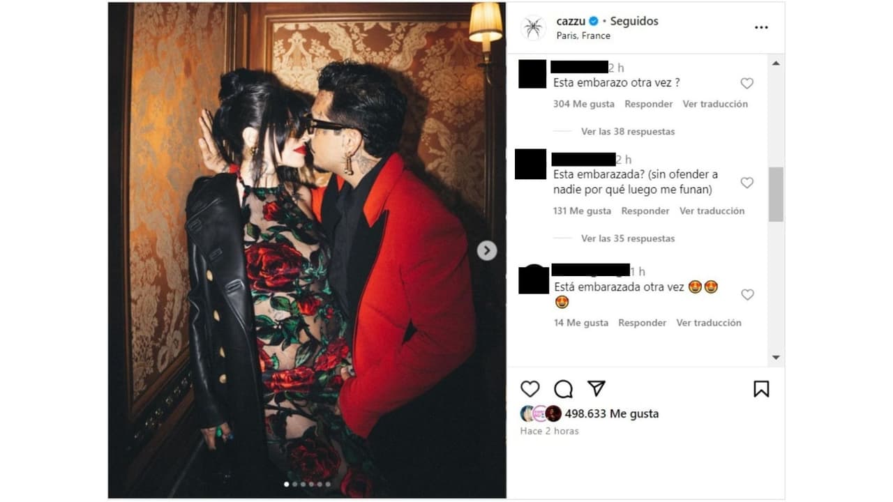 Cazzu generó especulaciones de que estaría embarazada.