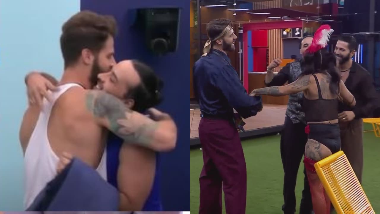 Apio y Jorge se dan su primer beso en la boca en La Casa de los Famosos México