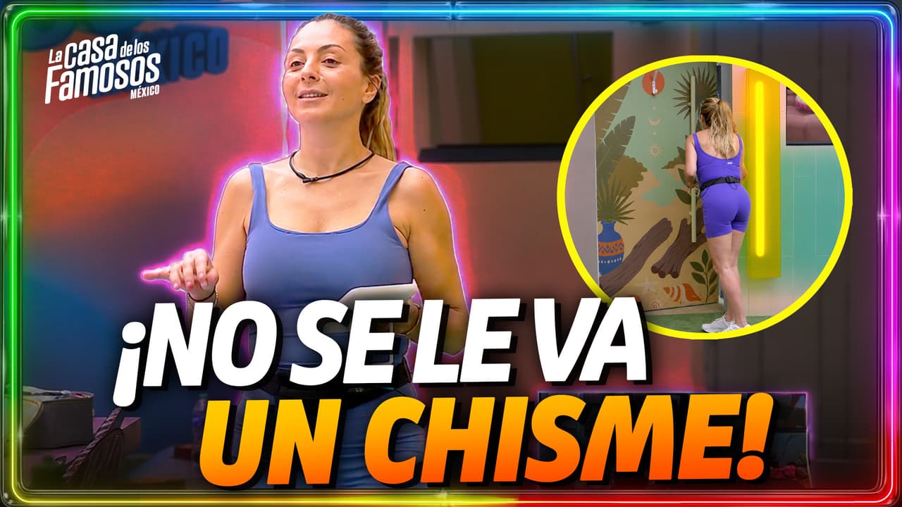 ¡Mariana, la reina de ESCUCHAR DETRÁS de las puertas!