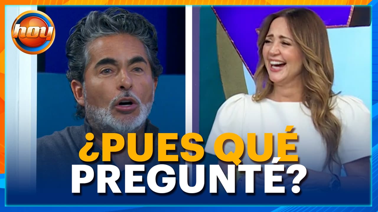 Andrea Legarreta se CONFUNDE con las pistas de Raúl Araiza