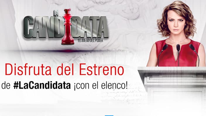 Asiste a la Gran Premier de La Candidata
