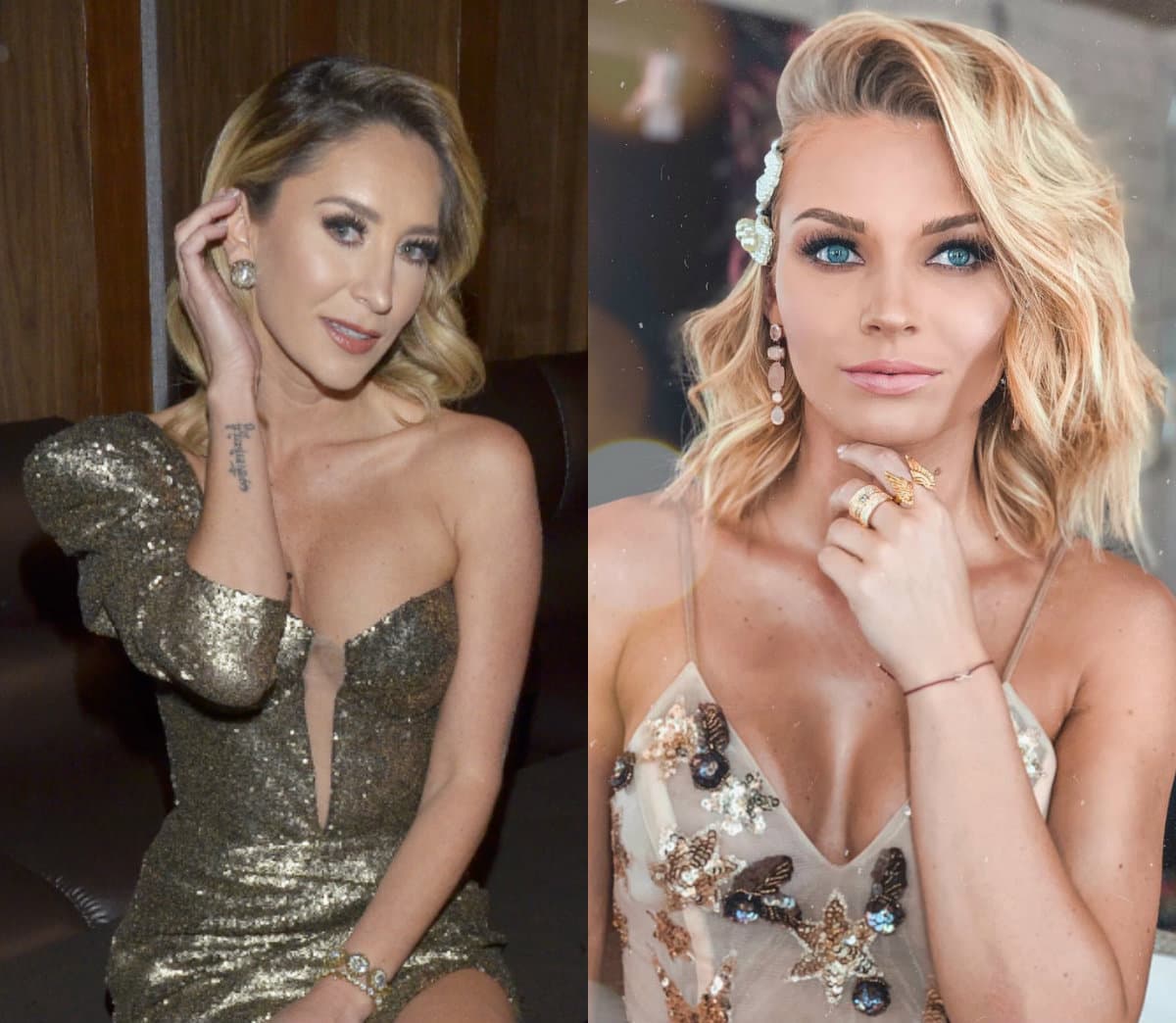 Geraldine Bazán sí le copió el look a una famosa, pero no a Irina Baeva