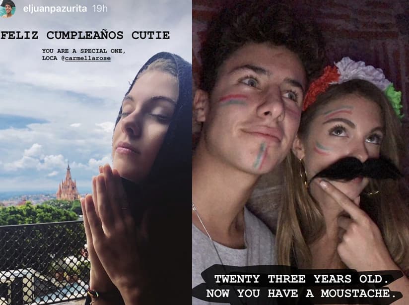 Juanpa Zurita felicitó a Carmella Rose