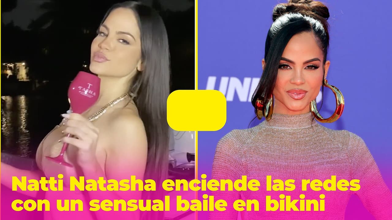 Natti Natasha enciende las redes con un sensual baile en bikini