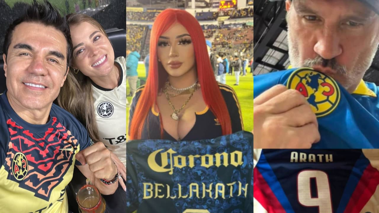 Desde Adrián Uribe hasta La Chupitos, ellos fueron los famosos que celebraron el tricampeonato del América