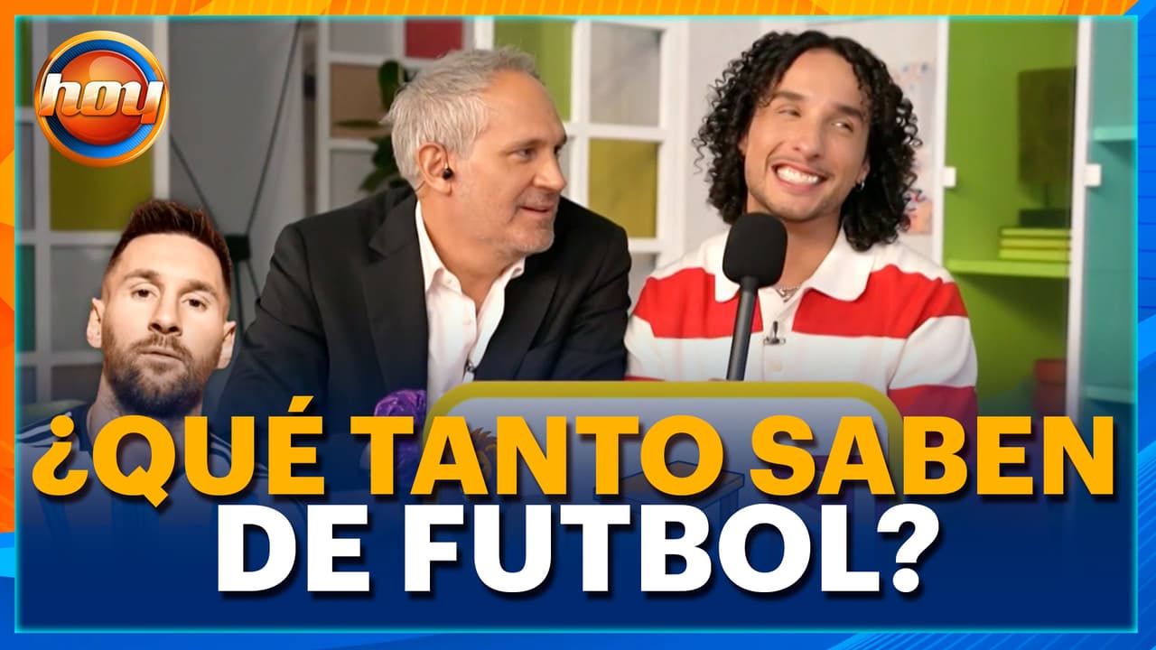 Conductores de HOY JUEGAN a descubrir futbolistas con emojis