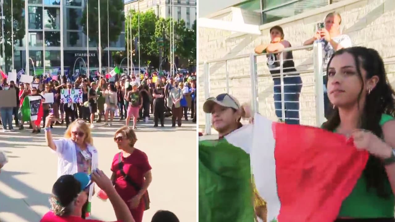 “Por los que no tienen voz”: jóvenes protestan contra operativos y redadas de ICE en California