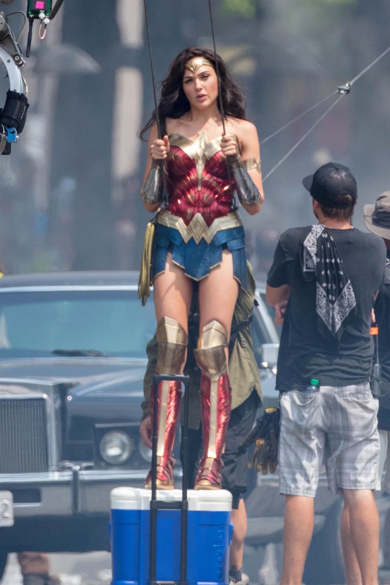 ¡Gal luce bellísima con su traje de ‘Mujer Maravilla’! (FOTO: The Grosby Group)