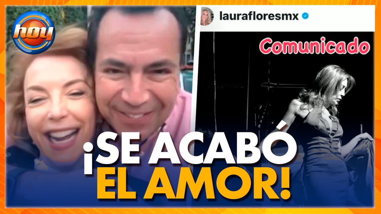 Laura Flores confirma su ruptura amorosa con Lalo Salazar