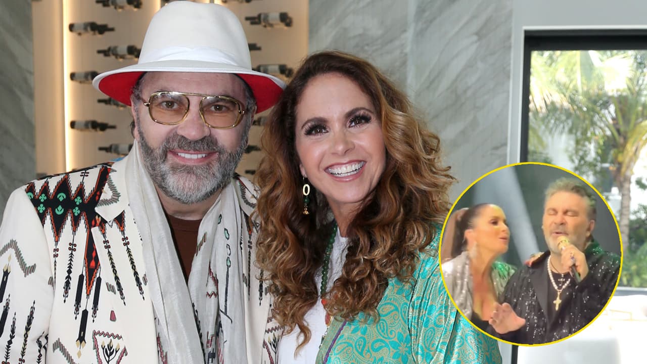 Así fue el beso de Lucero y Manuel Mijares del que todo el mundo está hablando