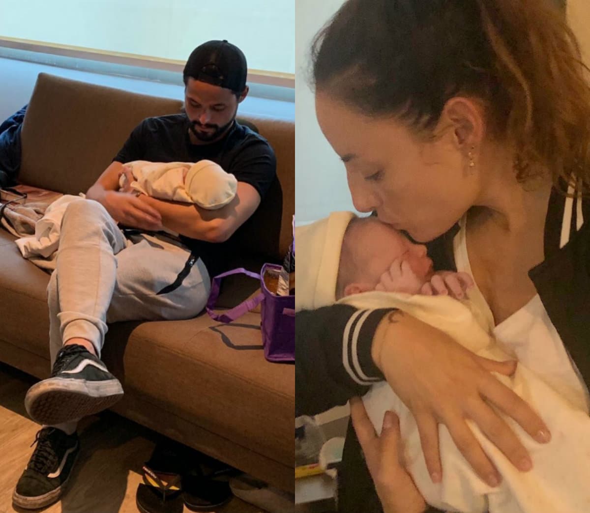 Hermanos de Zuria Vega conocen a su hijo Luka