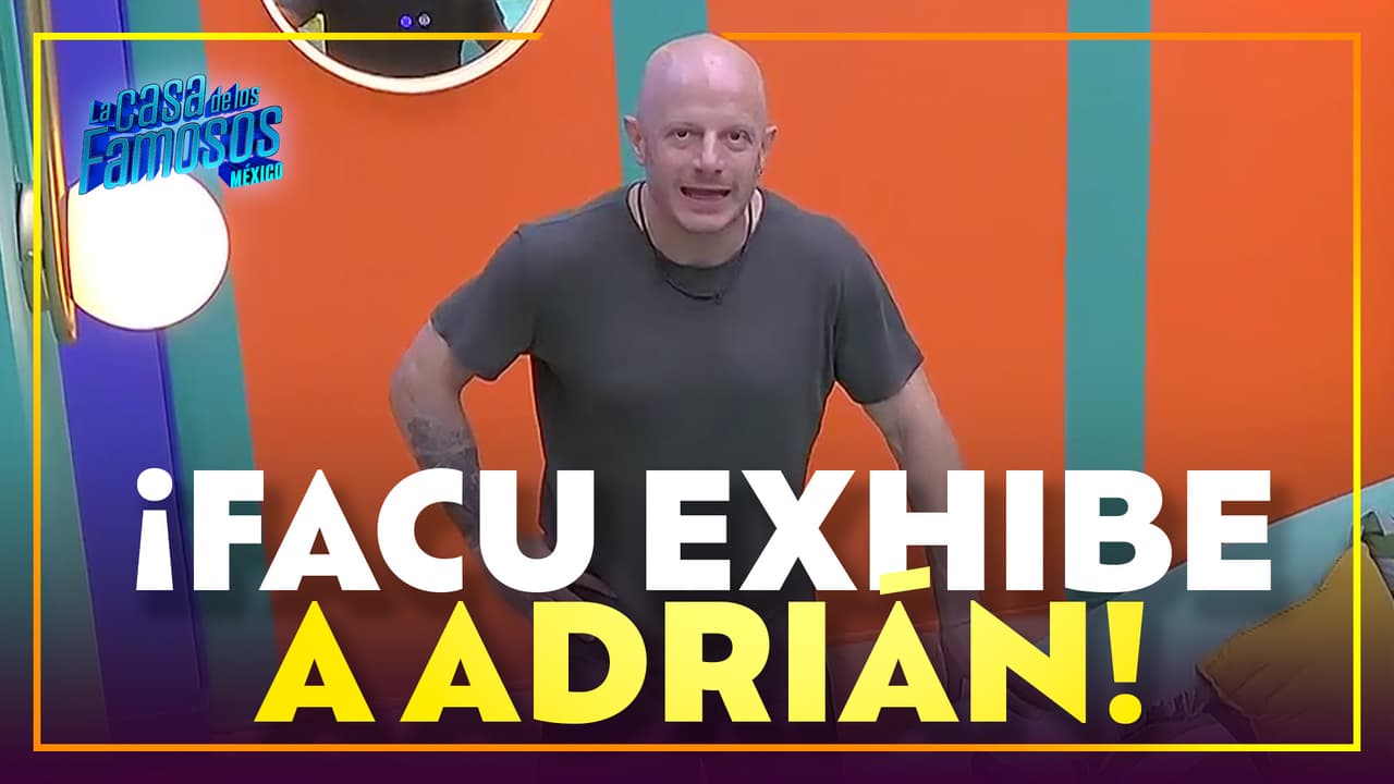 Facundo echa de cabeza a sus compañeros sobre la limpieza de La Casa